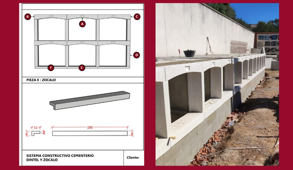 Nichos Piedra Artificial Curvos
